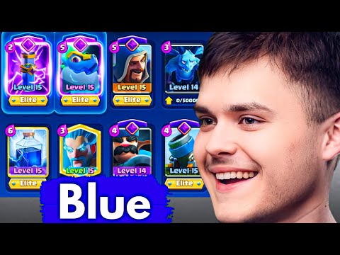 Clash Royale But COLORS Decide My Decks