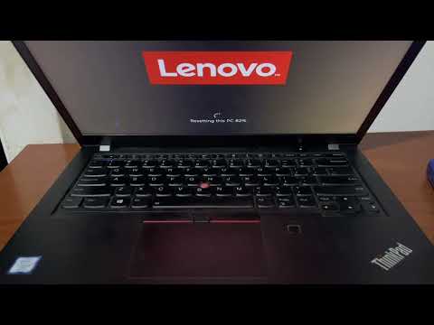 How to Hard Reset Lenovo ThinkPad forgotten Password