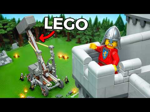 LEGO Siege Weapons vs. Castle!
