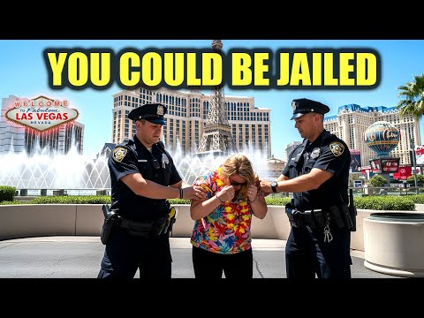 You can go to JAIL in Vegas now for visiting the strip?  Here's The  Reason Why