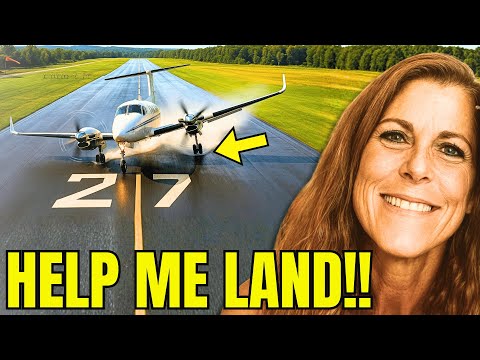 How WIFE Lands Plane After Pilot DIES