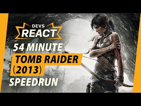 Tomb Raider (2013) Developers React to 54 Minute Speedrun