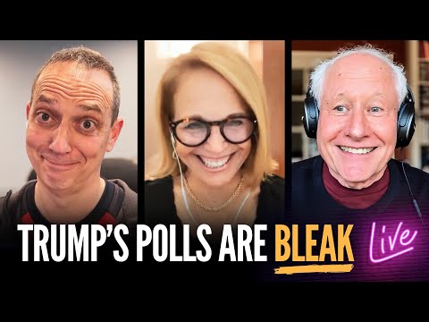 Katie Couric LIVE on Trump's AWFUL Polls, GOP's Gerrymander Faceplant, WHCD Drama