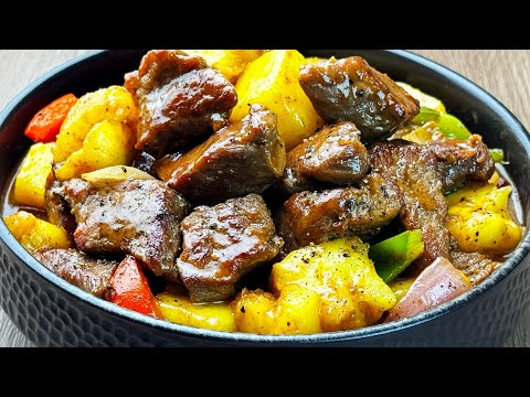 Black Pepper Beef Stir Fry | Juicy Pineapple Beef with Peppers – Quick & Flavorful Dinner