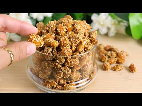 Try Peanuts this way!  surprise your family these holidays! Crunchy, very Delicious ! in 5 Minutes!