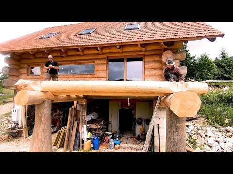 Log Cabin in 3 Years: From Forest to Dream Home (Start to Finish)