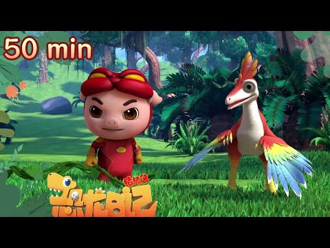 【恐龙日记4】GG Bond: Dino Diary 4丨这只怪兽也太美了，猪猪侠都看呆了丨 50分钟畅享版 #猪猪侠01