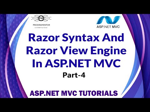 04 | Razor Syntax And Razor View Engine In ASP.NET MVC | ASP.NET MVC Tutorials | MVC (Hindi/Urdu)