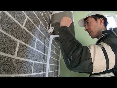 🟢Installing a boiler in a private home. An elegant option