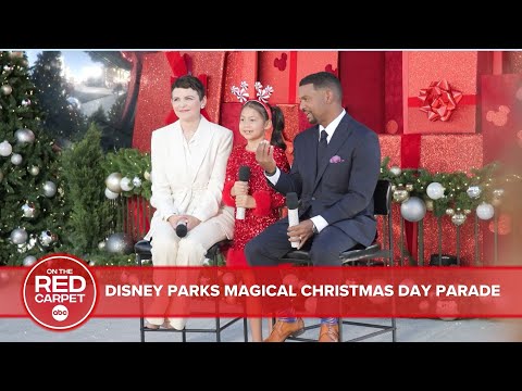 Alfonso Ribeiro, Ginnifer Goodwin, Maia Kealoha are your guides for Disney's Christmas Day Parade