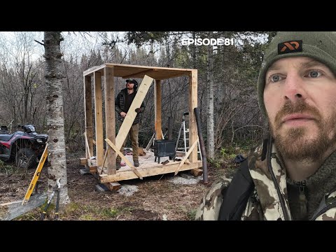 DIY Sauna on River, ATV Road down Cliff |EP81| Log Cabin Build on Off-Grid Homestead