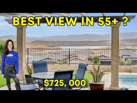 The Best View in Del Webb Lake Las Vegas?  55+ Home & Amenity Tour