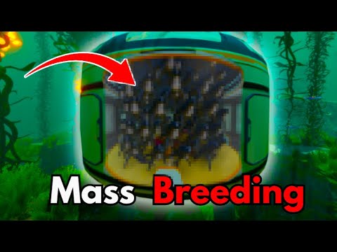 Mass Breeding Every FISH In SUBNAUTICA