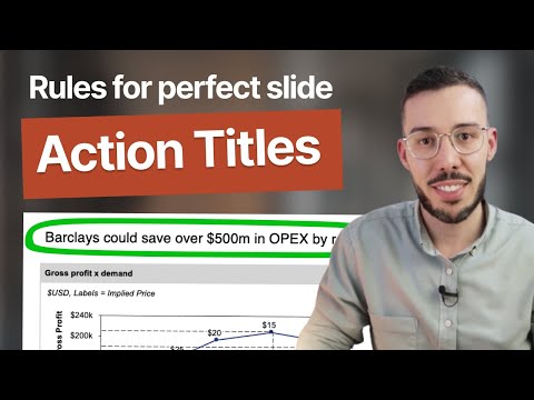 The 3 Rules For Writing Perfect Slide Action Titles (Like McKinsey)
