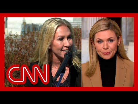 Marjorie Taylor Greene has heated exchange with CNN reporter