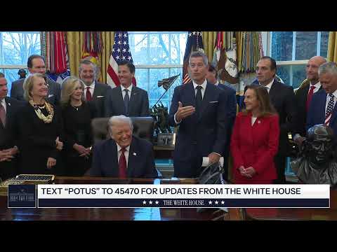 President Trump Makes an Announcement, Dec. 3, 2025