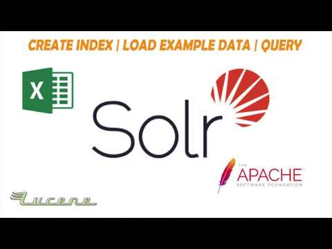Apache Solr 8 Indexing (2019) - Create index, load data and query |  Indexing CSV data