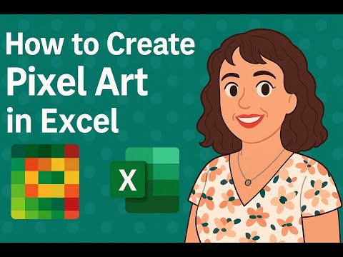 How to Create Pixel Art in Excel