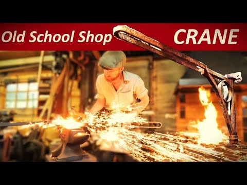 Forging a Jib Crane for my Victorian Metal Lathe