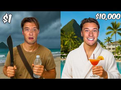 $1 vs $10,000 Night in Paradise