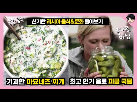 마요네즈 찌개를 먹는다고? 신기한 러시아 음식&문화 몰아보기 TOP20 [빠퀴2tv]