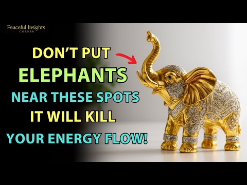 How To Place Elephant Statue to Unlock Wealth Corners Most People Ignore