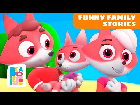 Beadies’ funny family stories — hugs fix everything | Beadies kids cartoons