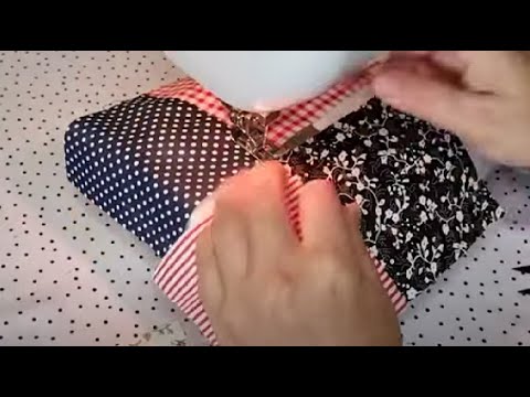 3 amazing and beautiful ideas for home made from leftover fabric / Sewing projects for beginners