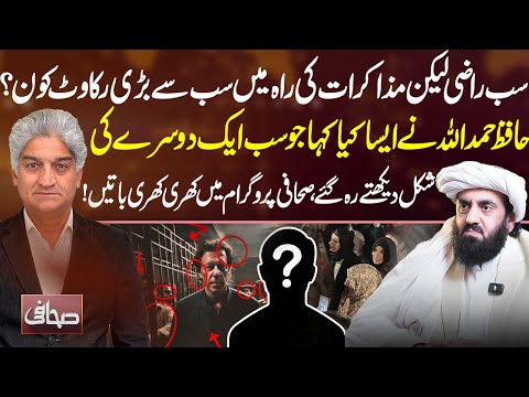PTI Imran Khan in Trouble - Hafiz Hamdullah Straight Talk | Sahafi With Matiullah Jan