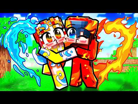 ELEMENTAL FORBIDDEN LOVE in Minecraft!