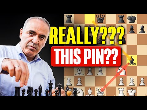 How Garry Kasparov DESTROYS Bg4 Pin on Knight
