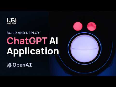 Build and Deploy Your Own ChatGPT AI App in JavaScript | OpenAI, Machine Learning