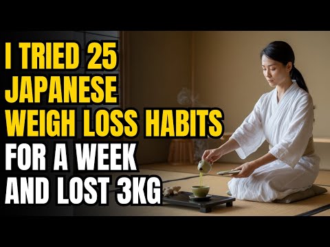25 Japanese Weight Loss Habits