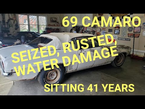 Will it run? A 1969 Camaro sitting 41 years!