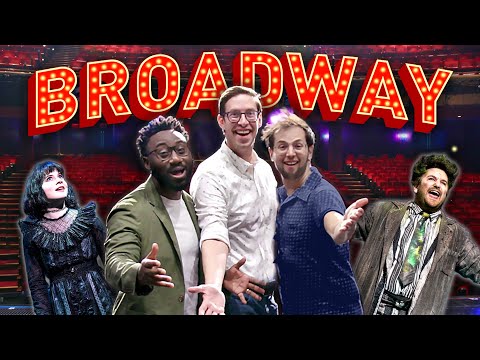 the try guys audition for a broadway musical