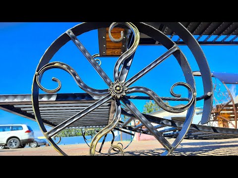 ‼️ ЗАКАЗЧИК В ШОКЕ ✅ ШИКАРНАЯ Поделка из Профильной трубы своими руками. Сделай сам отличный мангал