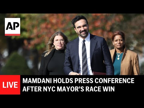 LIVE: Zohran Mamdani speaks a day after winning NYC mayor race