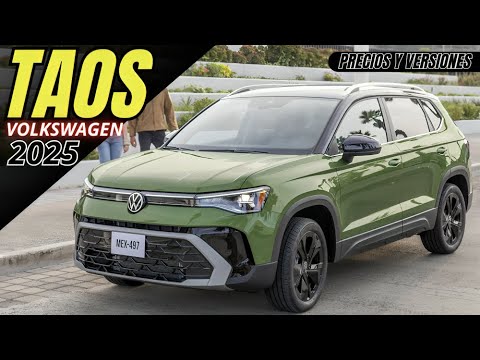 Llego VOLKSWAGEN TAOS 2025: Precios y Versiones ⚡