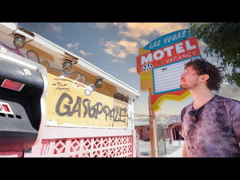 Recorriendo el lado FRACASADO de Las Vegas | ¿Por qué está todo vacío? 🇺🇸🎰