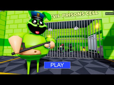 HOPPY HOPSCOTCH BARRY'S PRISON RUN OBBY ROBLOX - Poppy Playtime Chapter 3 - Roblox