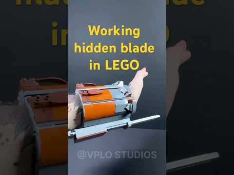 Working hidden blade in LEGO #assassinscreed
