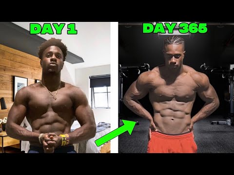  I Gained 15 Pounds of Muscle in 1 Year | College Football Body Transformation