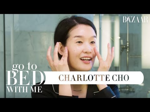 Charlotte Cho's 9-Step Nighttime Skincare Routine | Go to Bed With Me | Harper's BAZAAR