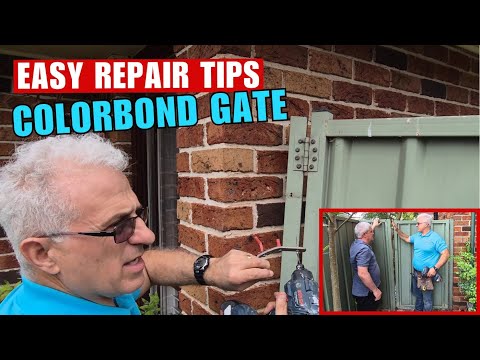 Colorbond Gate Sagging? Fix It Like This