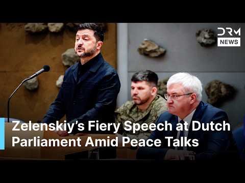 “Russia Is a Chronic Offender”: Zelenskyy’s Blunt Warning to Europe in The Hague Fiery Speech | AC1G