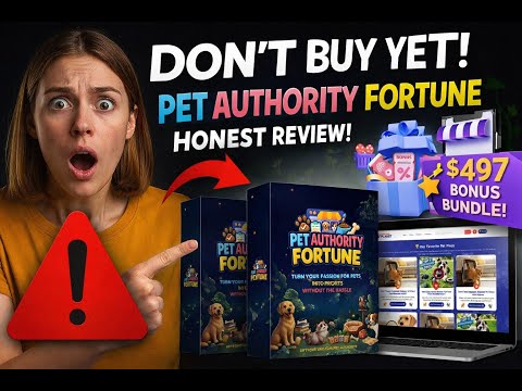 Pet Authority Fortune Review | Done-For-You Pet Authority Site
