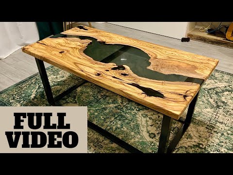 How to make a complete DIY Epoxy Table
