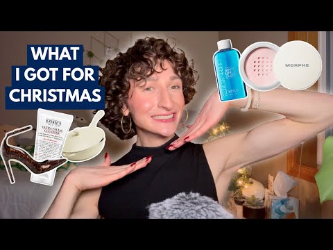 ASMR What I Got For Christmas 2025 Haul (Rambles, Tapping, and Tingles)🎄🎁 ASMRMAS DAY 2