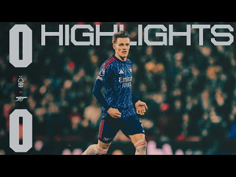HIGHLIGHTS | Nottingham Forest vs Arsenal (0-0) | We extend our lead at the top l Premier League