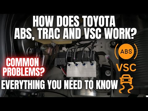 How Does Toyota ABS, Traction Control and VSC Work? Everything You Need to KNow